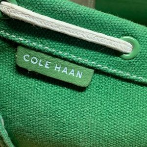 Awesome almost new, Cole Haan, Grand 08, Canvas Boat Driver. Size 11.5 M